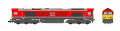 Revolution Trains RT-N66-DB-044 Class 66/0 66044 DB Red Dcc Ready ( N Gauge) Free Postage