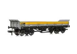 EFE Rail E87119 BR YCV 'Turbot' Bogie Ballast Wagon BR Engineers Grey & Yellow (OO Gauge)