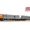 Bachmann Branchline 31-579SF Windhoff MPV 2-Car Set Network Rail Orange Dcc Sound (OO Gauge)