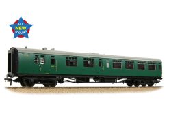 Bachmann Branchline 34-760A SR Bulleid Brake Comp. Corridor 10" Vents BR (Ex-SR) Malachite Green (OO Gauge)