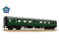 Bachmann Branchline 34-826A SR Bulleid Second Open 15" Vents BR (SR) Green (OO Gauge)
