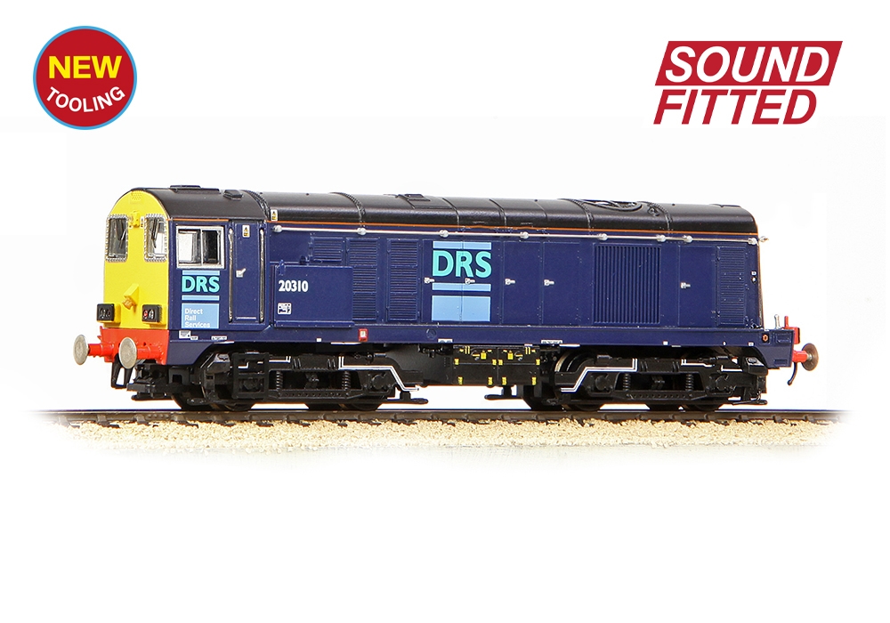 Graham Farish 372-700ASF Class 20/3 20310 DRS Blue Dcc Sound (N Gauge)