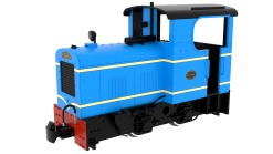 Rapido Trains 834505 Fowler Resilient – Blue and Cream Dcc Fitted (OO Gauge) Free Postage