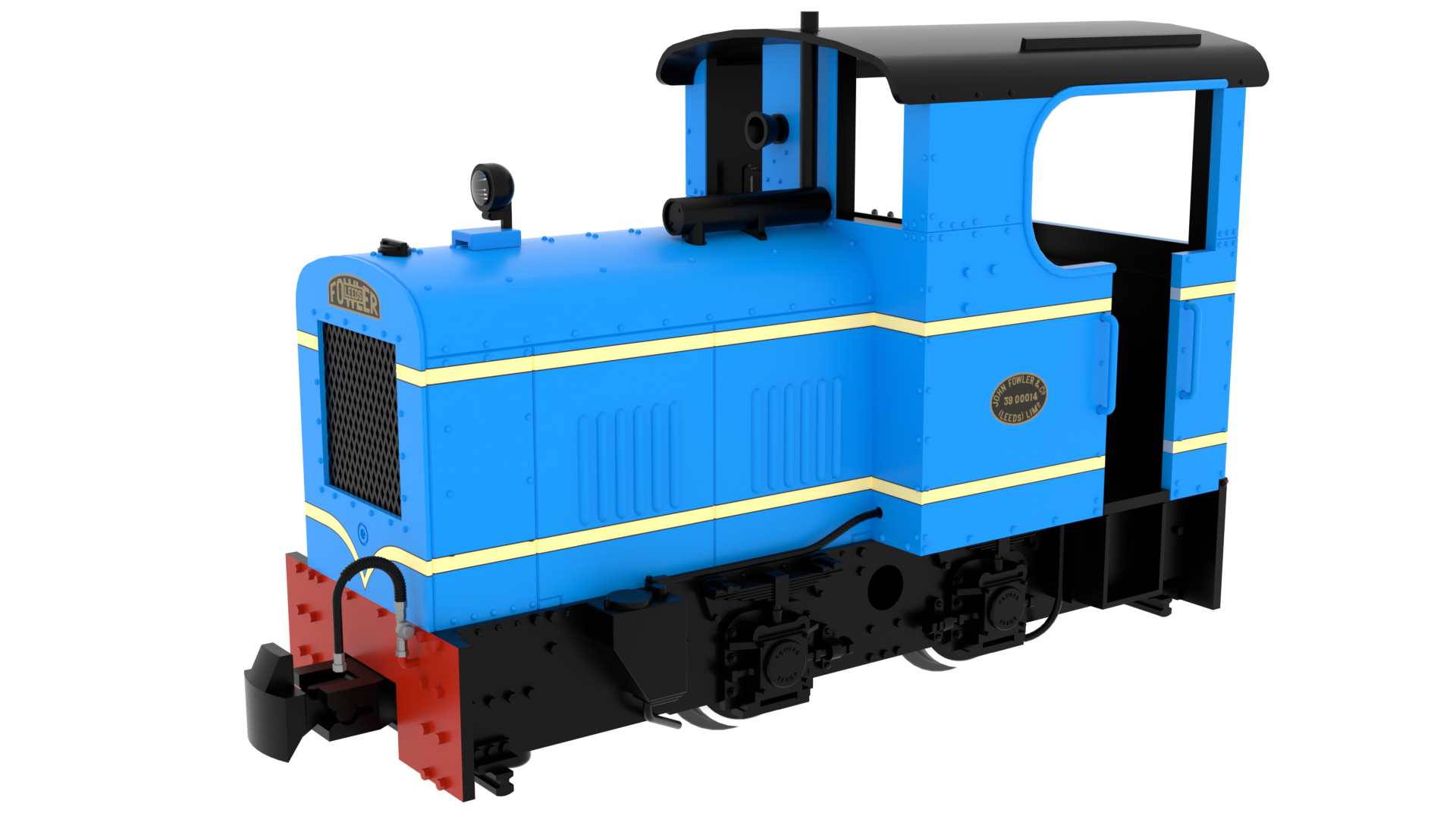 Rapido Trains 834005 Fowler Resilient – Blue and Cream Dcc Ready 24 Pin Socket (OO9 Gauge) Free Postage