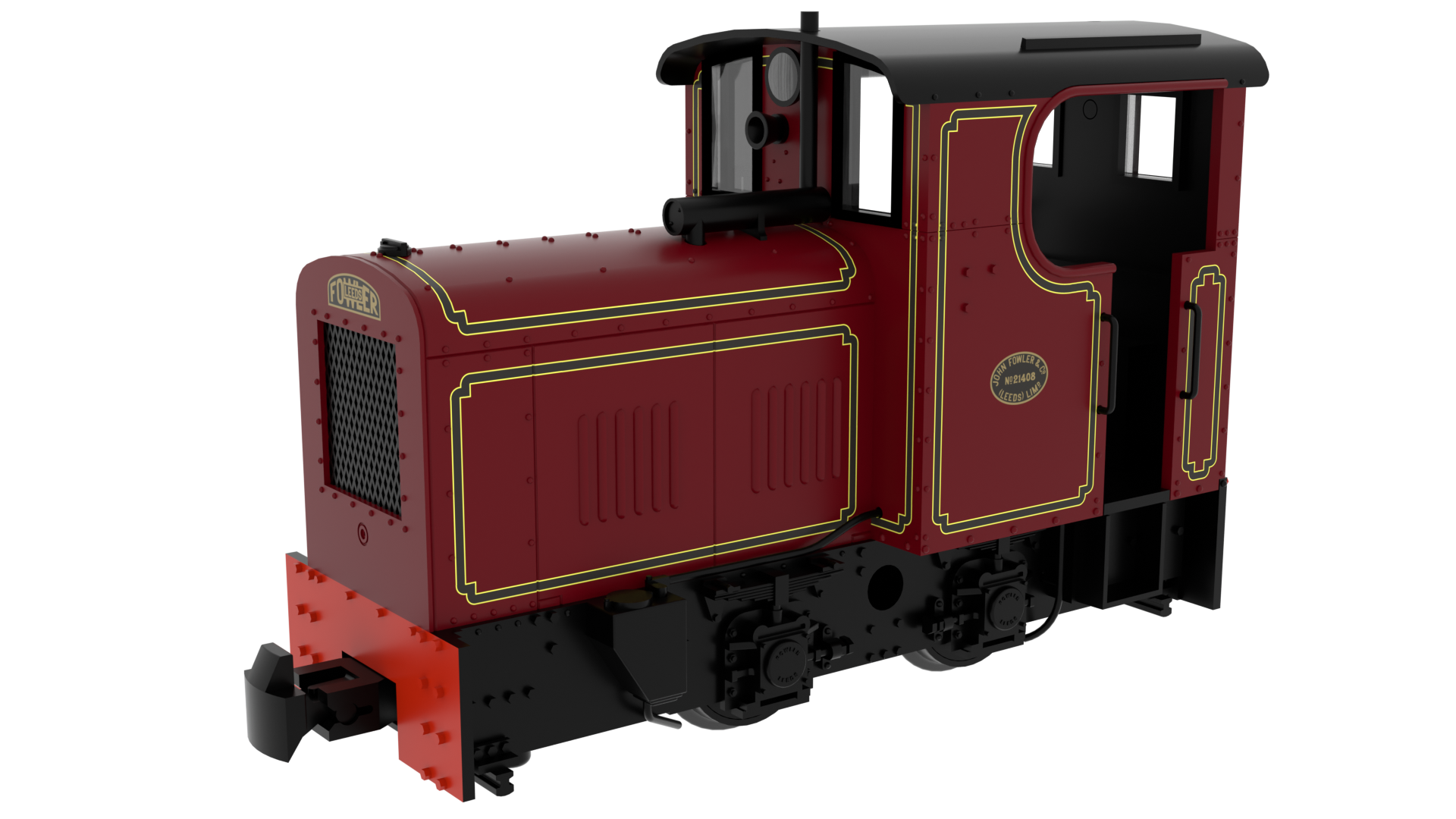 Rapido Trains 834506 Fowler Resilient – Lined Maroon Dcc Fitted (OO Gauge) Free Postage