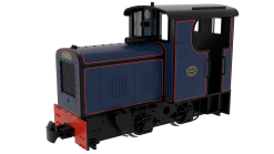 Rapido Trains 834508 Fowler Resilient – Lined Dark Blue Dcc Fitted (OO Gauge) Free Postage