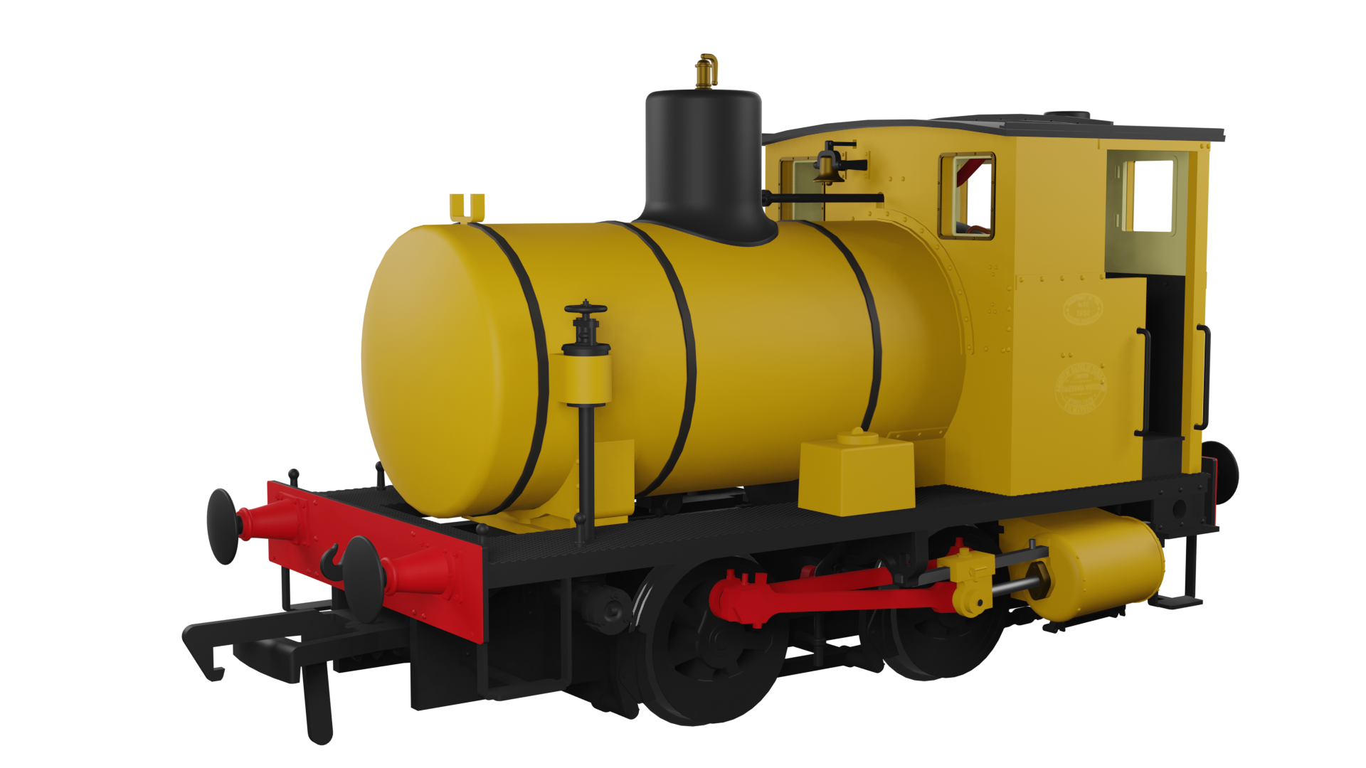 Rapido Trains 965504 Andrew Barclay Fireless 0-4-0 - Shell Mex (Works No. 1952) Steam Locomotive - DCC Sound (OO Gauge)