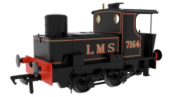 Rapido Trains 949001 Pre-War Sentinel – LMS No.7164 Dcc Ready 24 Pin Socket (OO9 Gauge) Free Postage