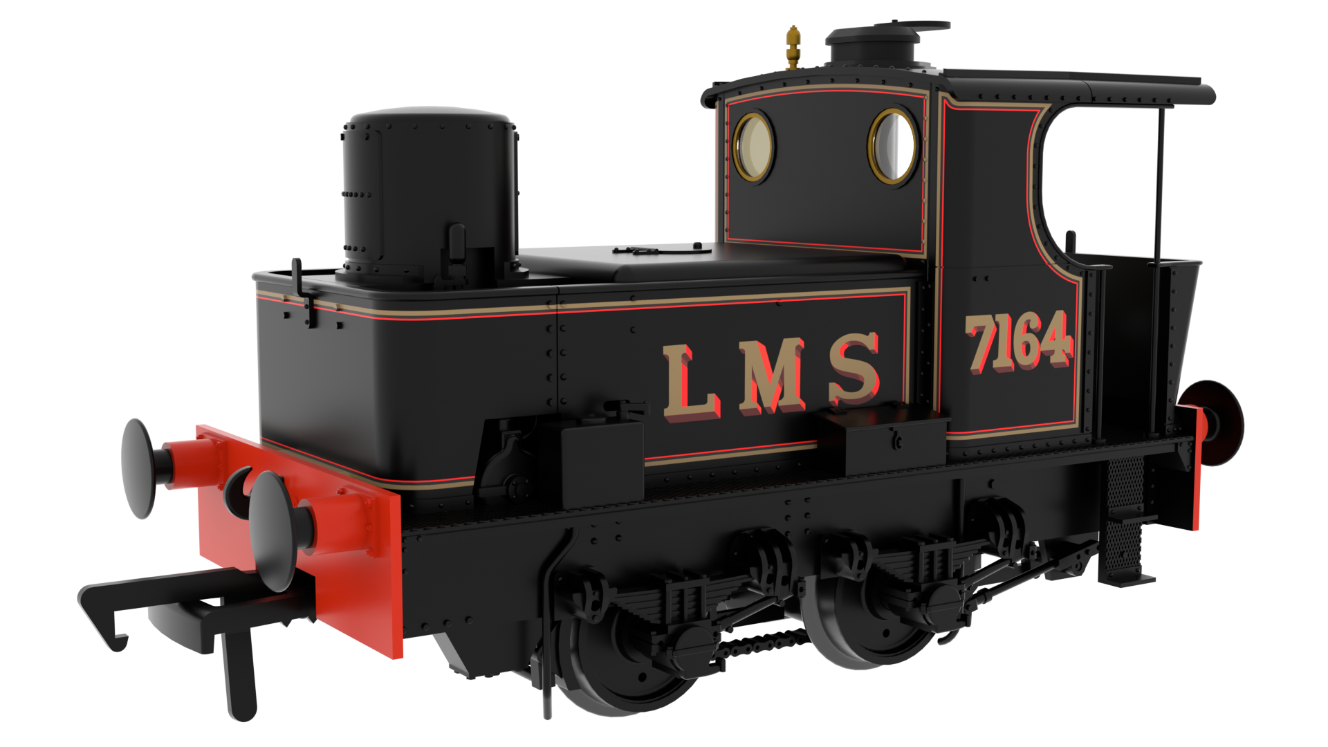 Rapido Trains 949001 Pre-War Sentinel – LMS No.7164 Dcc Ready 24 Pin Socket (OO9 Gauge) Free Postage