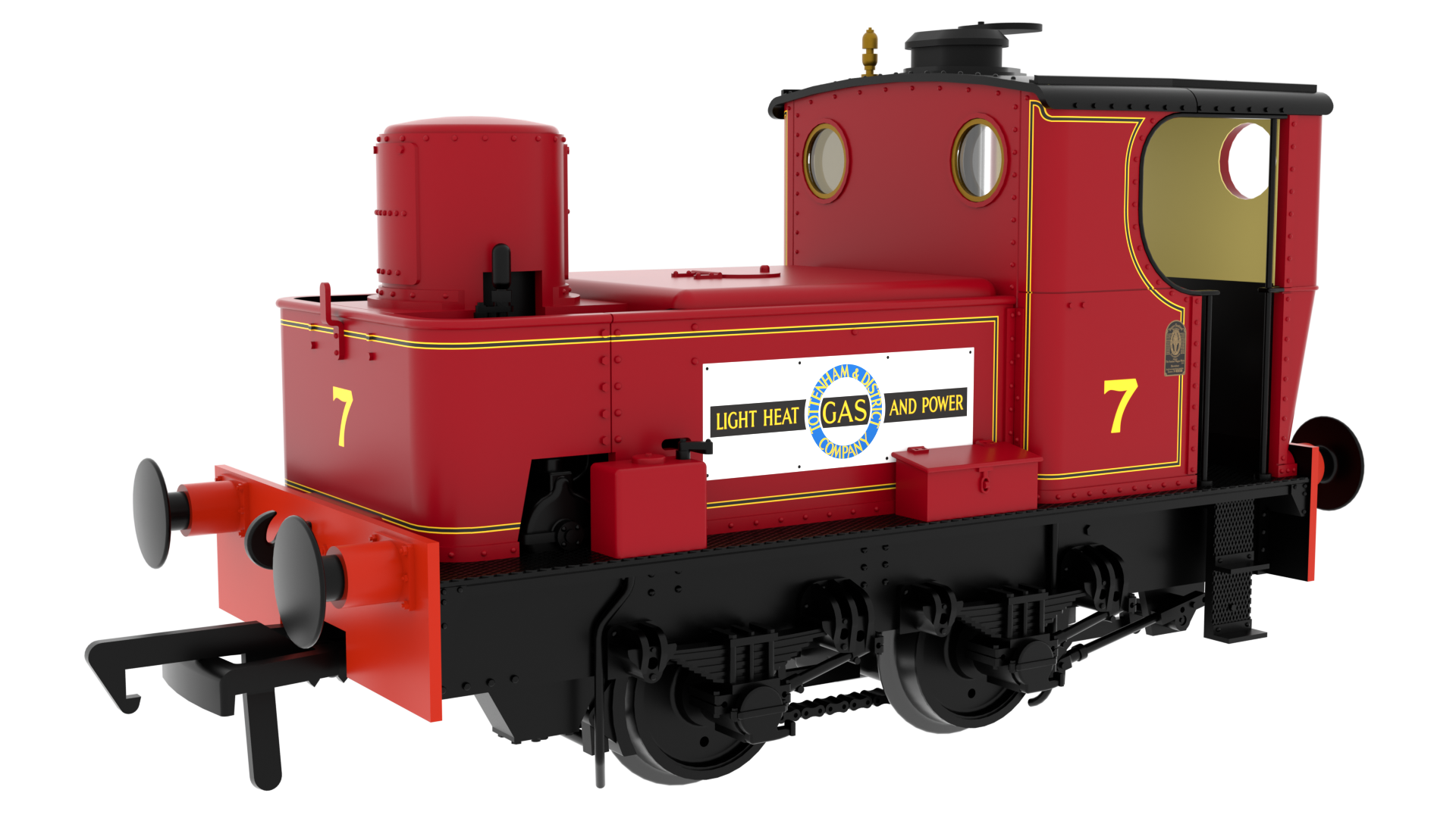 Rapido Trains 949006 Pre-War Sentinel – Tottenham Gas Company No.7 Dcc Ready 24 Pin Socket (OO9 Gauge) Free Postage