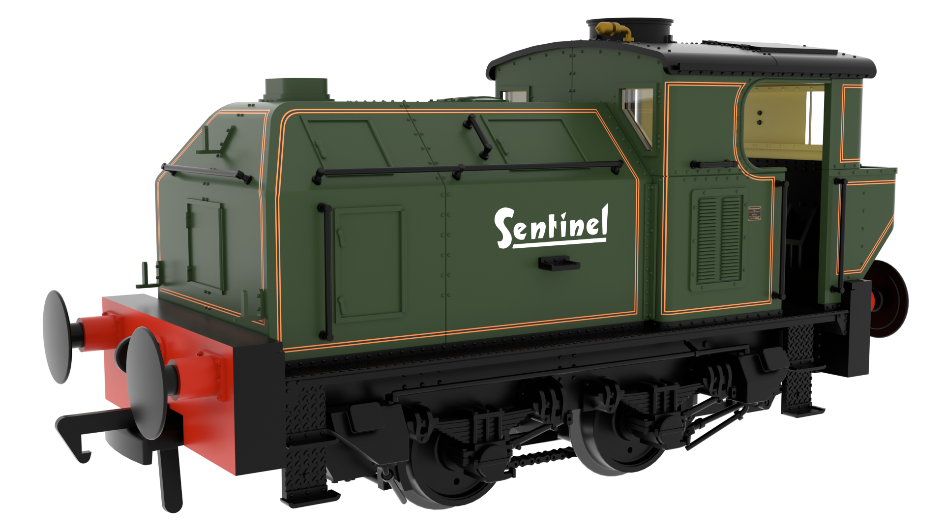Rapido Trains 949702 Post-War Sentinel – Sentinel Demonstration Loco Dcc Sound (OO9 Gauge) Free Postage