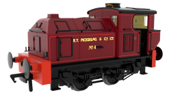 Rapido Trains 949204 Post-War Sentinel – R. Y. Pickering & Co. No.4 Dcc Ready 24 Pin Socket (OO9 Gauge) Free Postage