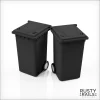Rusty Rails Modelling 002 Wheelie Bins (10 pack) (OO Gauge)
