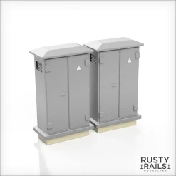 Rusty Rails Modelling 060 Linside Cabinets (6 pack) (OO Gauge)