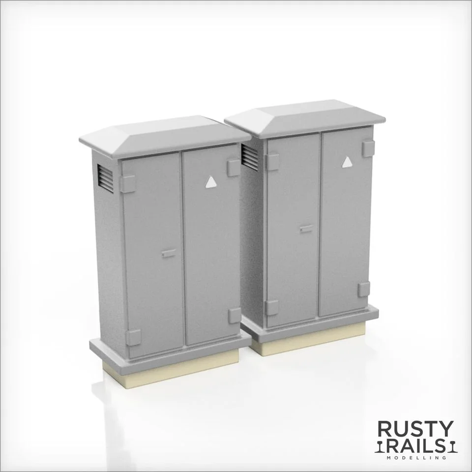 Rusty Rails Modelling 060 Linside Cabinets (6 pack) (OO Gauge)