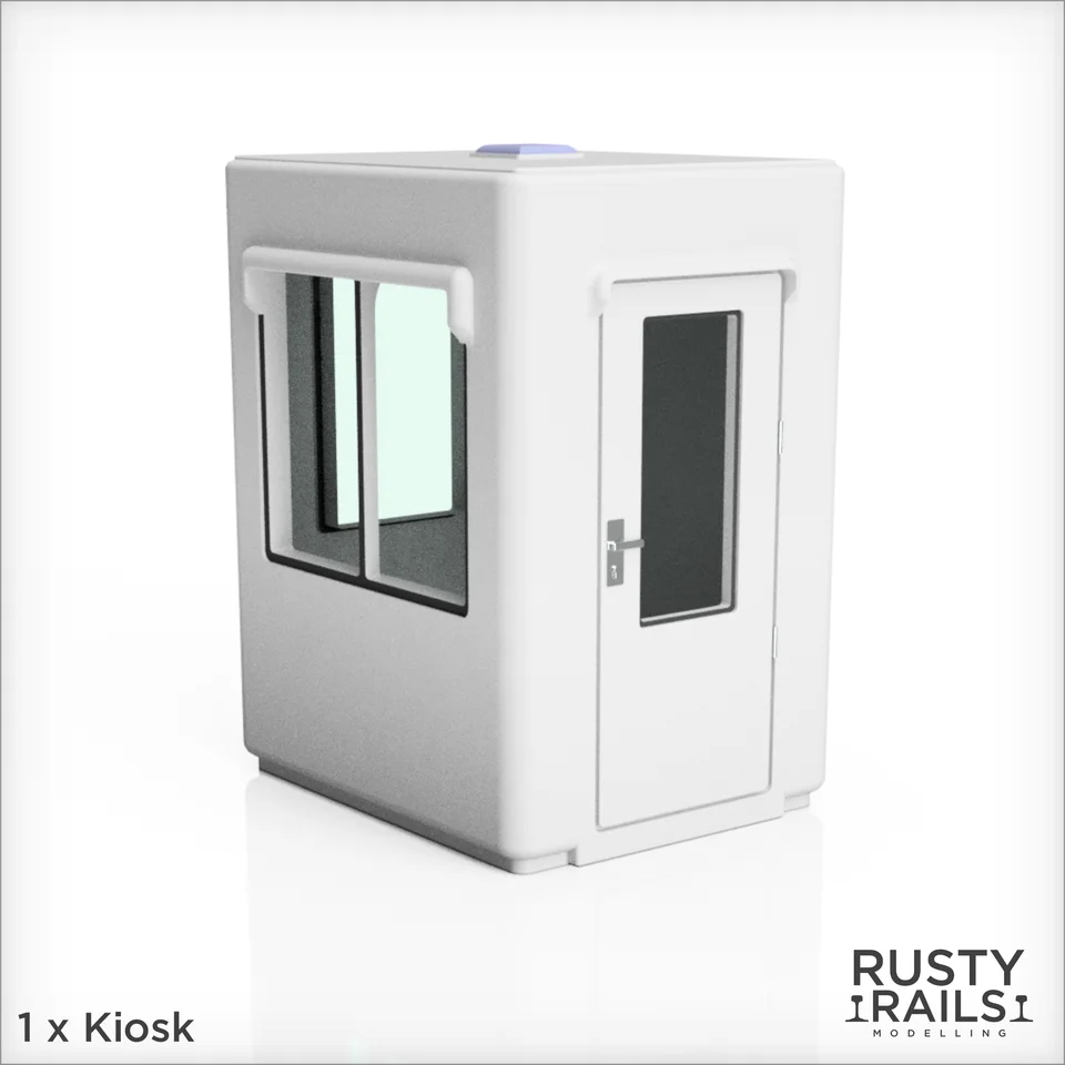 Rusty Rails Modelling 067 Kiosk (OO Gauge)