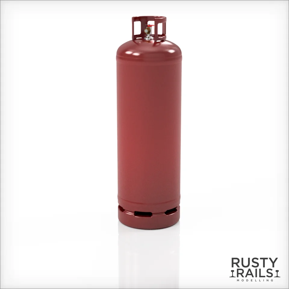 Rusty Rails Modelling 074 Gas Bottles (10 pack) (OO Gauge)