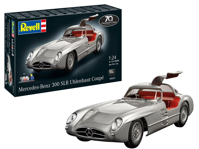 Revell 05633 Mercedes-Benz 300 SLR 70th Anniversary Gift Set (1:24)