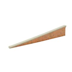 Peco LK66 Platform Edging Ramps, Brick x 2 (OO Gauge)