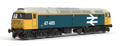 Hornby TT3097M BR - Large Logo Blue - Class 47 - 47485 Dcc Ready Next 18 Socket (TT1:20 Gauge)