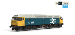 Hornby TT3097TXSM BR - Large Logo Blue - Class 47 - 47485 Dcc Sound (TT1:20 Gauge)