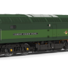 Hornby TT3096M BR - Two-Tone Green - Class 47 - D1662 'Isambard Kingdom Brunel' Dcc Ready Next 18 Socket (TT1:20 Gauge)
