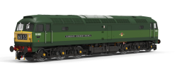 Hornby TT3096M BR - Two-Tone Green - Class 47 - D1662 'Isambard Kingdom Brunel' Dcc Ready Next 18 Socket (TT1:20 Gauge)