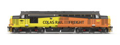 Hornby TT3058M Colas Rail - Class 37 - 37421 Next 18 Socket (TT1:20 Gauge)