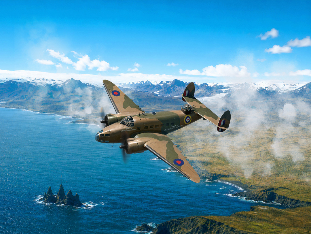 ICM 48331 Lockheed Hudson Mk. III WWII British Reconnaissance Bomber (1:48 Scale)